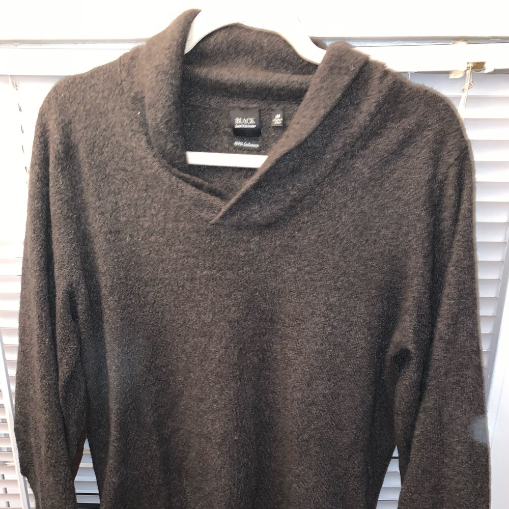 Brown 100% cashmere sweater, size medium
